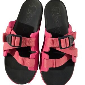 Chaco Chillos Women's Adjustable Slide Sport Sandal‎ MAGENTA Size K6